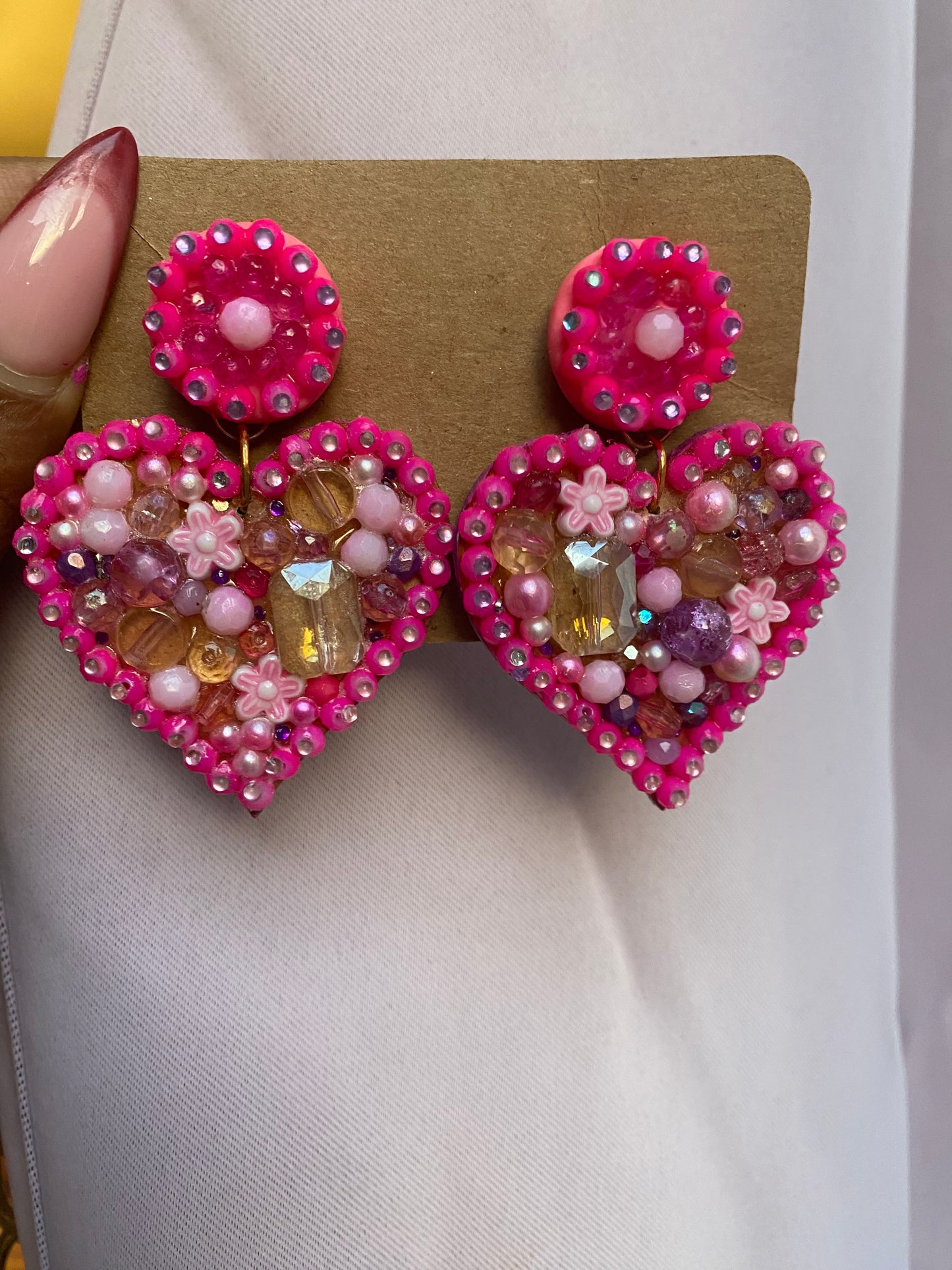 Sweetheart Heart Earrings